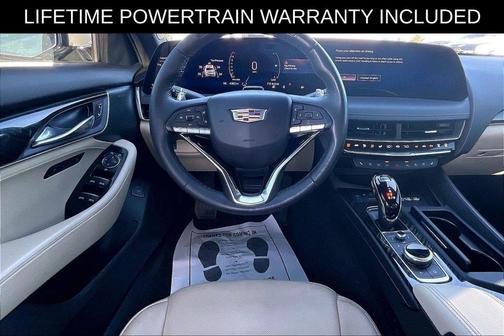 Crystal White Tri-Coat 2025 Cadillac CT5 Premium Luxury RWD