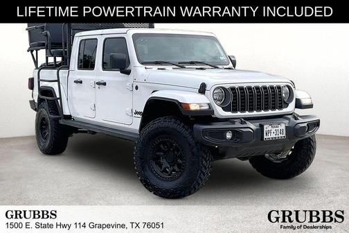 Bright White Clearcoat 2025 Jeep Gladiator Sport
