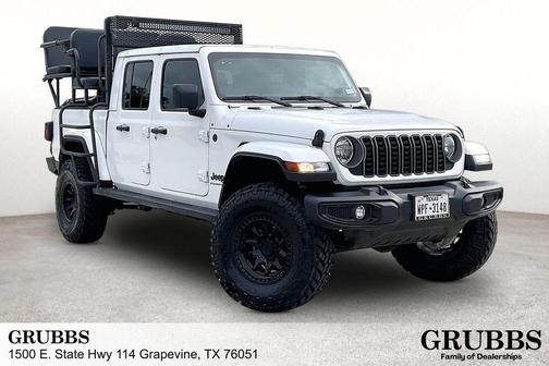 Bright White Clearcoat 2025 Jeep Gladiator Sport