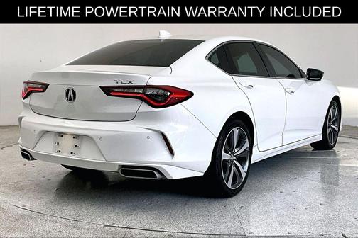 Platinum White Pearl 2025 Acura TLX Technology