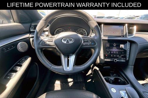 Black Obsidian 2023 INFINITI QX55 ESSENTIAL