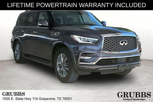 Anthracite Gray 2024 INFINITI QX80 Luxe