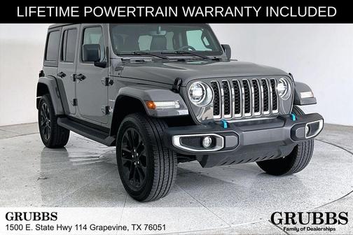 Sting Gray Clearcoat 2023 Jeep Wrangler 4xe Sahara