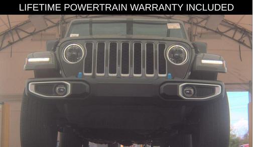 Sting Gray Clearcoat 2023 Jeep Wrangler 4xe Sahara