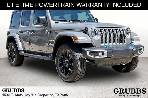 Sting Gray Clearcoat 2023 Jeep Wrangler 4xe Sahara