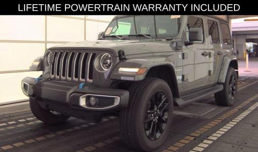 Sting Gray Clearcoat 2023 Jeep Wrangler 4xe Sahara