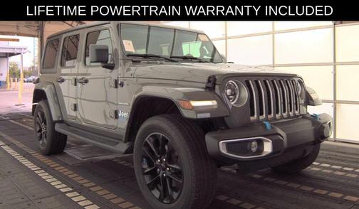 Sting Gray Clearcoat 2023 Jeep Wrangler 4xe Sahara