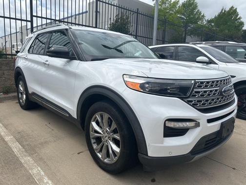 Oxford White 2020 Ford Explorer Limited