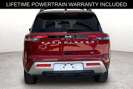 Red 2 Tone 2022 Nissan Pathfinder SL