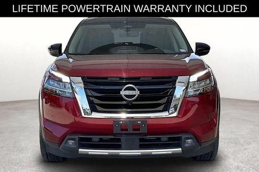 Red 2 Tone 2022 Nissan Pathfinder SL