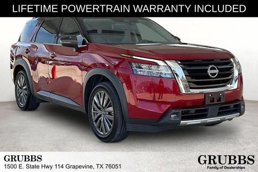 Red 2 Tone 2022 Nissan Pathfinder SL