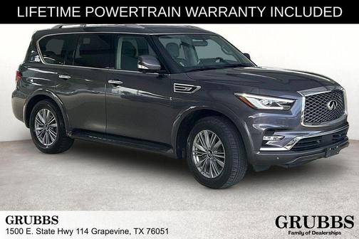 Anthracite Gray 2024 INFINITI QX80 Luxe