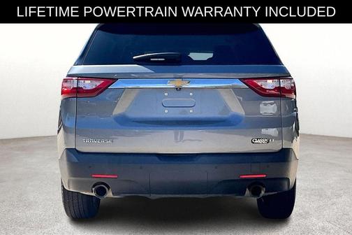 Satin Steel Metallic 2021 Chevrolet Traverse LT Cloth