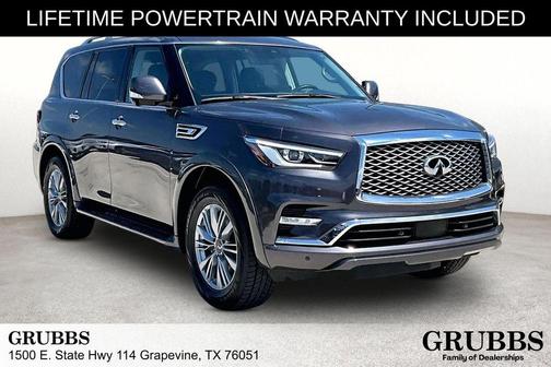 Anthracite Gray 2024 INFINITI QX80 Luxe