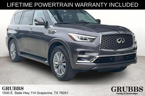 Anthracite Gray 2024 INFINITI QX80 Luxe