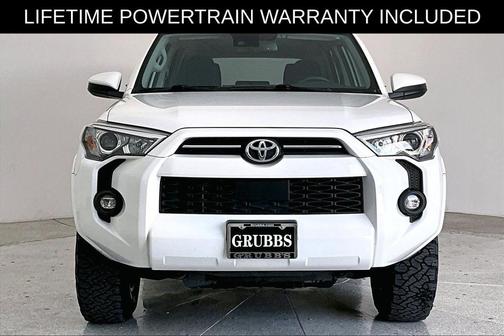 White 2022 Toyota 4Runner SR5