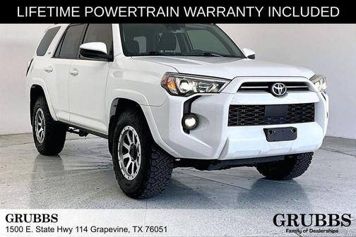 White 2022 Toyota 4Runner SR5