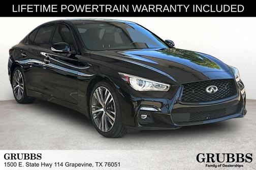 Black Obsidian 2023 INFINITI Q50 SENSORY