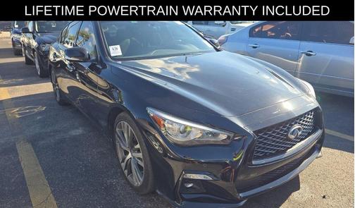 Black Obsidian 2023 INFINITI Q50 SENSORY