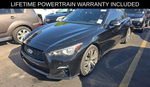 Black Obsidian 2023 INFINITI Q50 SENSORY
