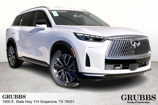 Radiant White 2026 INFINITI QX60 Luxe