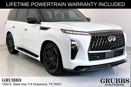 Radiant White 2026 INFINITI QX80 SPORT