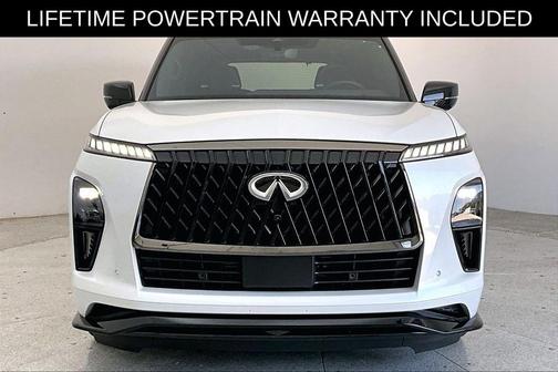 Radiant White 2026 INFINITI QX80 SPORT