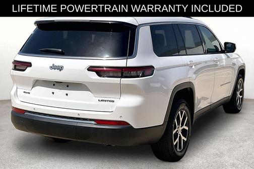 Bright White Clearcoat 2023 Jeep Grand Cherokee L Limited