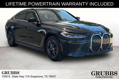 Jet Black 2022 BMW i4 Gran Coupe eDrive40
