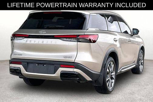Warm Titanium 2024 INFINITI QX60 Luxe