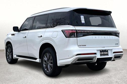 Radiant White 2026 INFINITI QX80 PURE