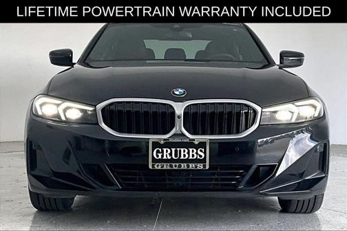 Jet Black 2025 BMW 330 i