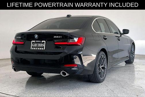 Jet Black 2025 BMW 330 i