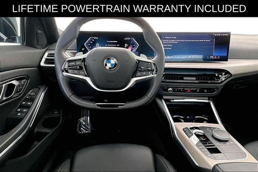 Jet Black 2025 BMW 330 i