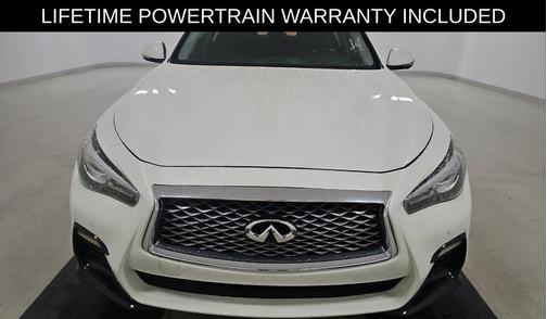Majestic White 2023 INFINITI Q50 LUXE