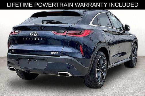 Hermosa Blue 2025 INFINITI QX55 LUXE