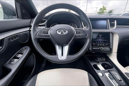 Hermosa Blue 2025 INFINITI QX55 LUXE
