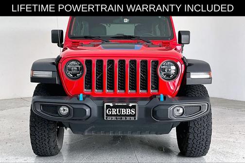 Firecracker Red Clearcoat 2022 Jeep Wrangler Unlimited Rubicon 4xe