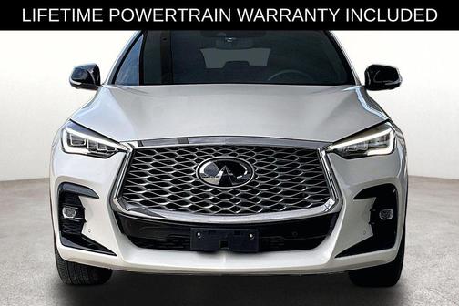 Majestic White 2023 INFINITI QX55 ESSENTIAL