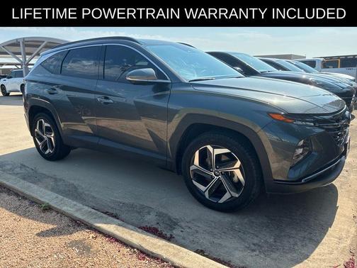 Amazon Gray 2023 Hyundai TUCSON Limited