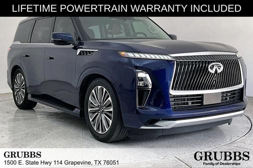 Grand Blue 2025 INFINITI QX80 SENSORY
