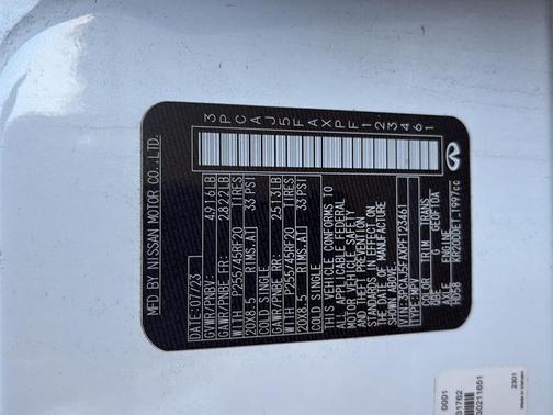 2023 INFINITI QX50 SPORT