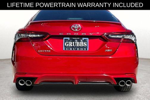 Red 2022 Toyota Camry XSE