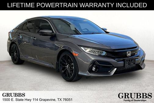 Lunar Silver Metallic 2020 Honda Civic Si Base