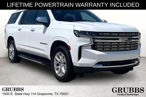 Summit White 2024 Chevrolet Suburban Premier