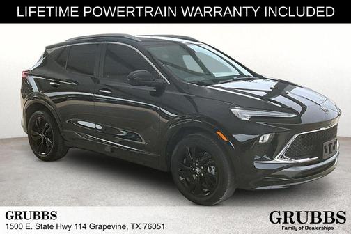Ebony Twilight Metallic 2025 Buick Encore GX Sport Touring