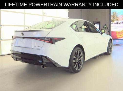 Ultra White 2025 Lexus IS 350 F Sport