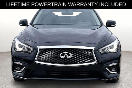 Black Obsidian 2023 INFINITI Q50 LUXE