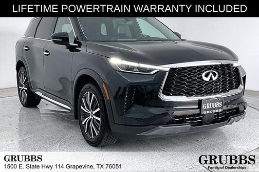 Mineral Black 2023 INFINITI QX60 Sensory