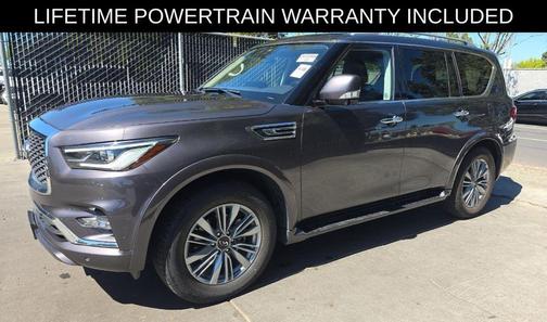 Anthracite Gray 2024 INFINITI QX80 Luxe